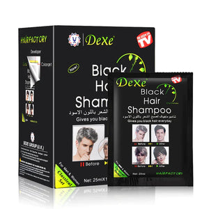 SHAMPOO ANTICANAS - BLACK DEXE (PACK X 10 SACHETS)